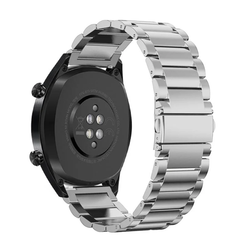 Ремешок из нержавеющей стали металлический браслет для huawei watch GT/AMAZFIT GTR 47 мм/samsung galaxy watch 46 мм S3 Smart Watch Band - Цвет: 1