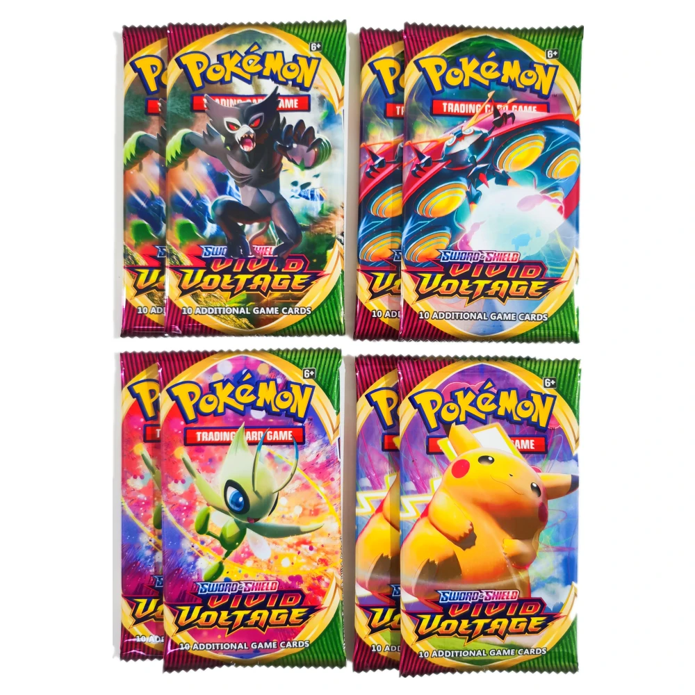 Choose your Holo Rare Trading Cards Pokemon Vivid Voltage All Pack Fresh 
