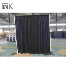 Сверхмощный Полюс трубы и занавес События Драпировка сценический фон украшения события комнаты делитель