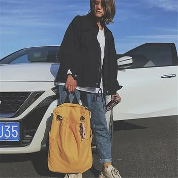 

3 Color big Travel Backpack Laptop Canvas Women Backpack Female Schoolbag for Girls #1