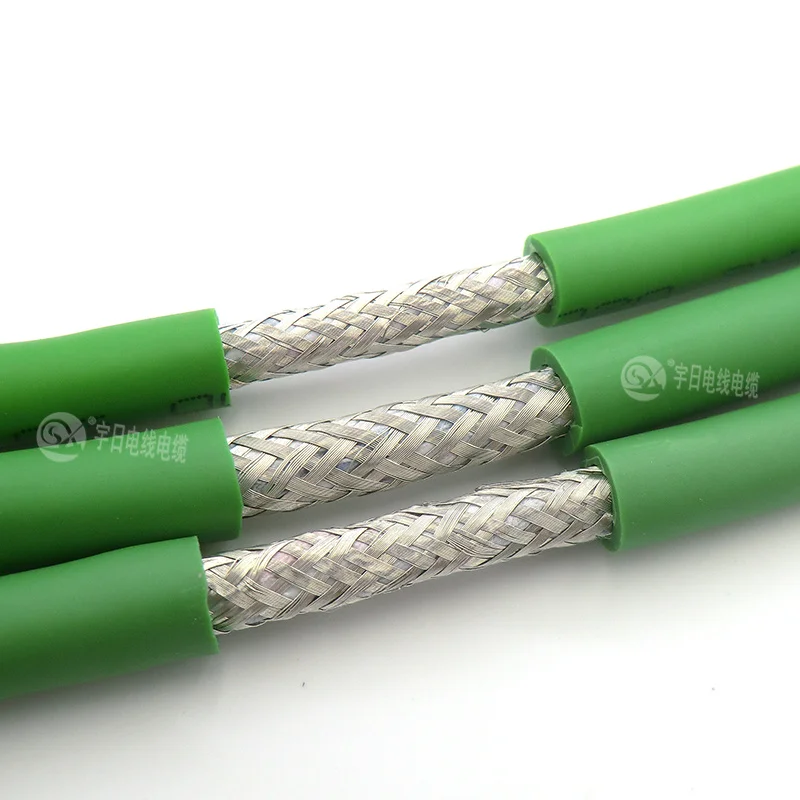 Кабель передачи данных Drag Chain 12 ядер мм² 24awg сверхгибкая экранированная витая