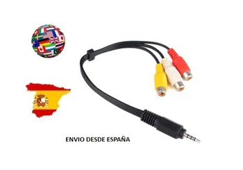 

2020 Europe AV cable flower cccam new cccam 4u and 6u DVB S2 flower flowers AV cable cccam scart