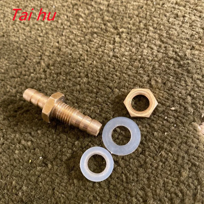 

4mm 6mm 8mm 10mm 12mm 14mm 16mm 19mm 25mm Hose Barb Bulkhead Brass Barbed Tube Pipe Fitting Coupler Connector Adapter