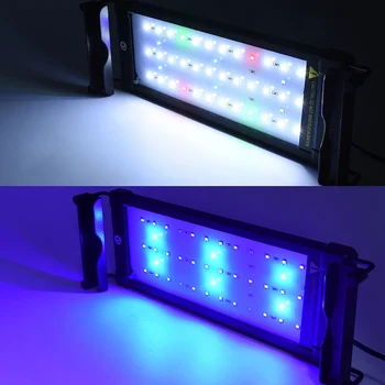 

Led Aquarium Light Full Spectrum Fish Tank Light Fish Tank Planted Aquarium Lamp For 30Cm-50Cm Tank Led Aquarium Lighting Q30