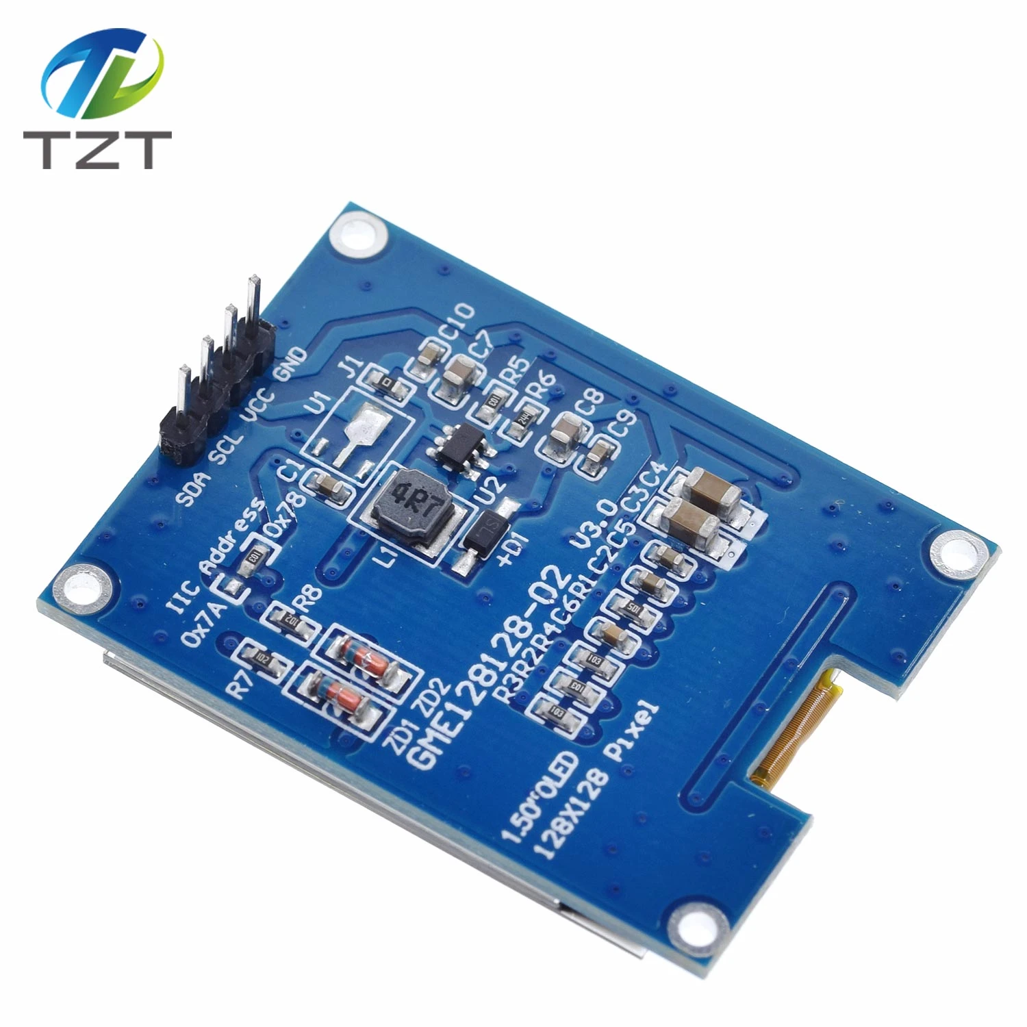 1,5 Дюймовый 128x128 OLED экран модуль для Raspberry Pi для STM32 для Arduino