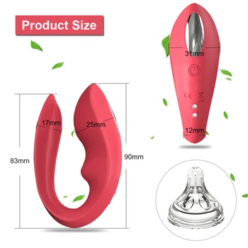 2 Motors Wireless G-Spot Vibrator For Women Clitoris Stimulator Soft Silicone Female Masturbator Sex Toys For Couples Adults 6