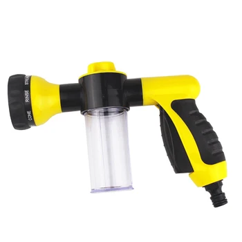 

8 In 1 Jet Sprayer Soap Dispenser Garden Watering Hose Nozzle Car Washing Tool