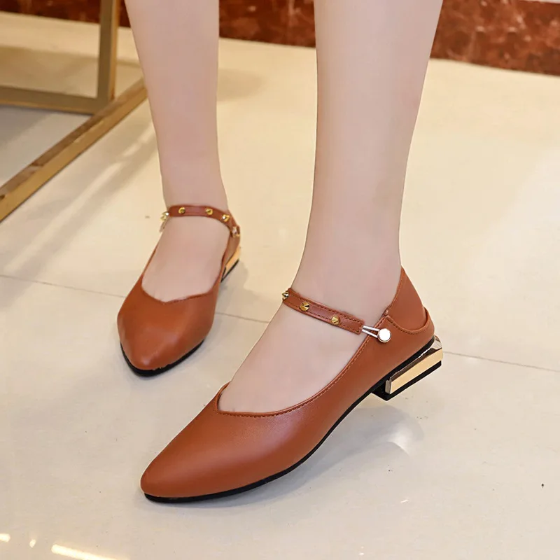 

2018 Spring And Autumn New Style Casual Versatile WOMEN'S Shoes Flat Low-Cut Moccosins Comfortable Double Purpose Shoes