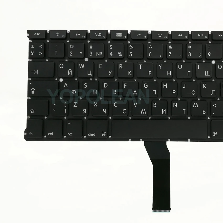 Новый ноутбук с русской клавиатурой RU для Macbook Air 13 &quotA1466 A1369 Клавиатура 2011 2012 2013 2014