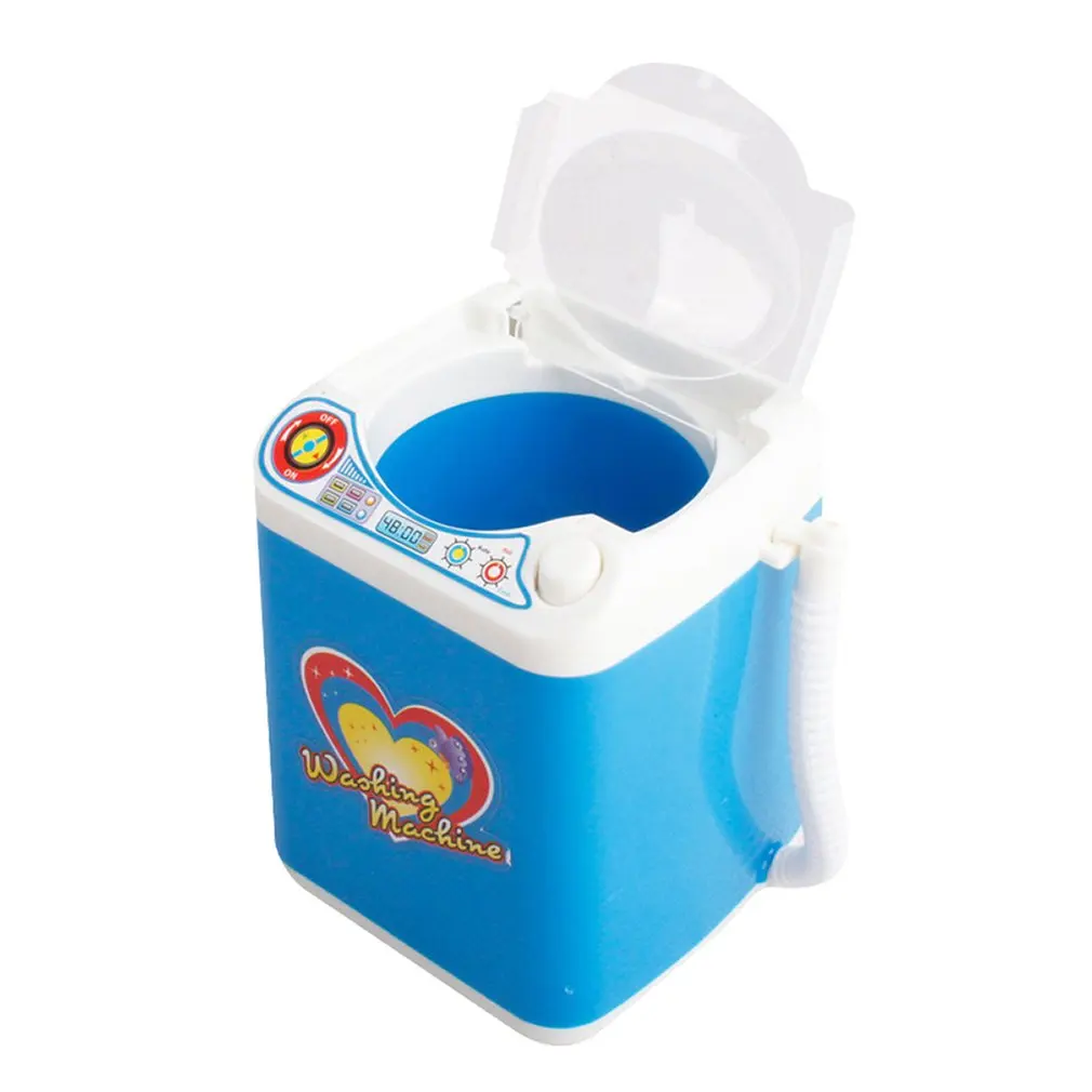  Children'S Simulation Electric Washing Machine Makeup Brush Cleaning Machine Children'S Early Educa