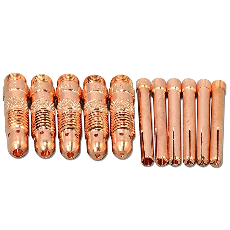

67 Pieces Tig Gas Lens Back Cover Collet Combination Size Kit Aluminum Nozzle Suitable For Tig Welding Flashlight Sr Wp17 18 26