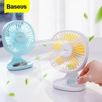 

Baseus Portable USB Fan 3-Speed Mini Fan For Office Gadgets Desktop Desk Electric Small Fan Summer Cooler Cooling Fan Ventilador