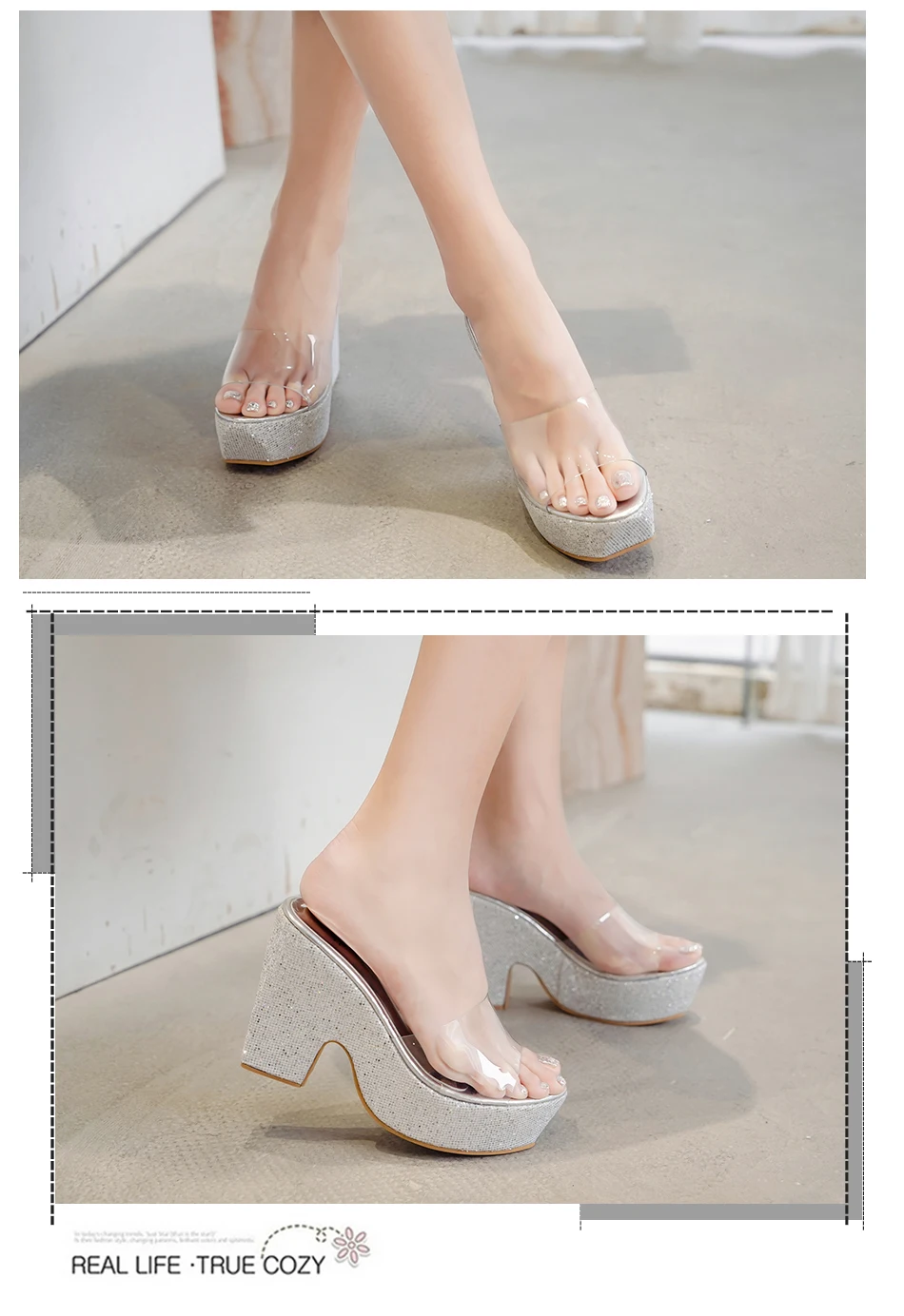 wedge heels woman sandals