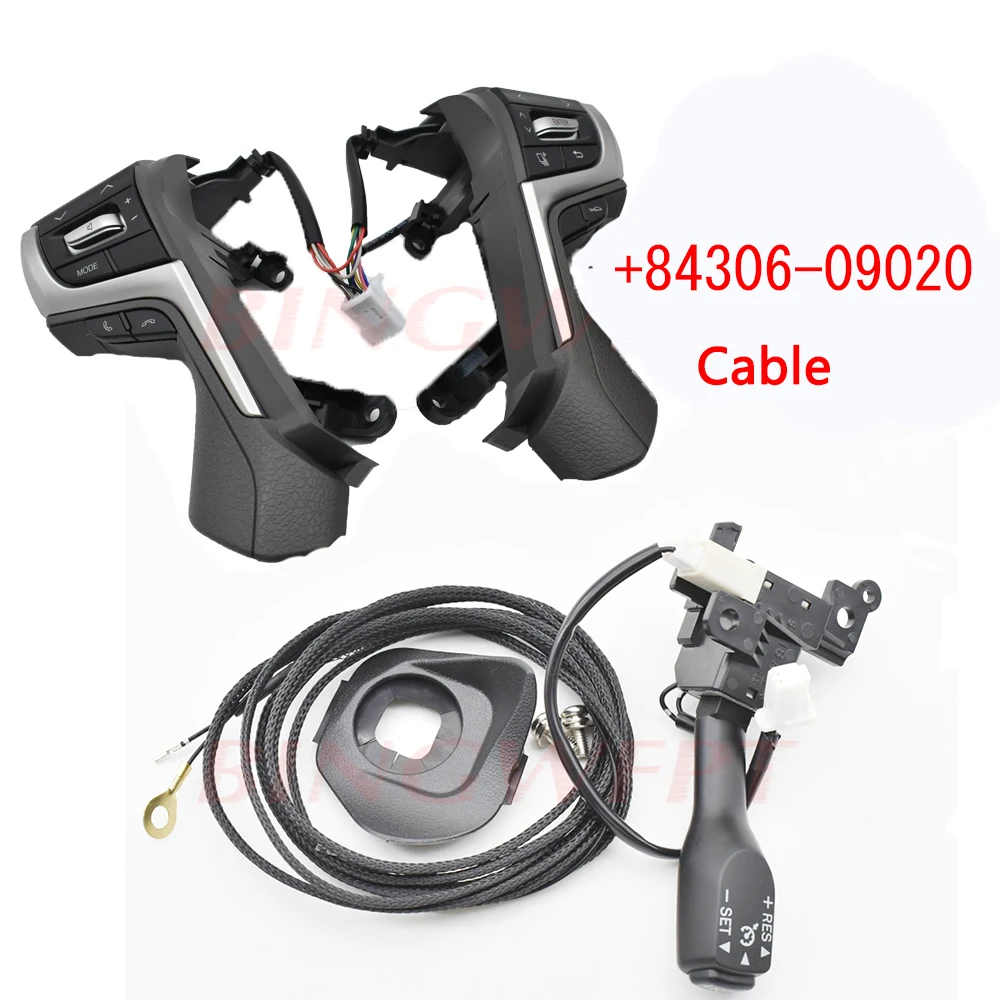 Premier Quality Steering Wheel Switches buttons for Toyota Lander