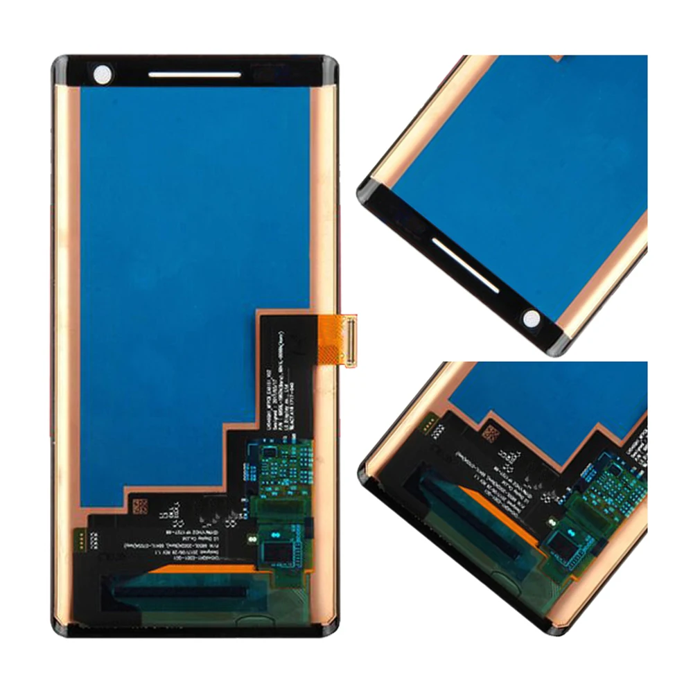 5," Дисплей для Nokia 8 Sirocco N8s TA-1005 TA-1042 ЖК-дисплей сенсорный экран дигитайзер Замена с рамкой