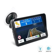 " дюймовый автомобильный gps-навигатор для грузовика Bluetooth AV-IN fm-передатчик с бесплатными картами Поддержка громкой связи камера заднего вида
