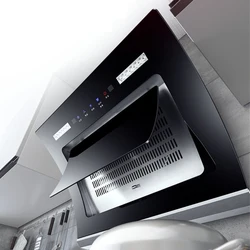 500MM Kitchen Range Hood Ventilator Suction Small stove Side suction Cooker Hood Wall-mounted Smart cleaning вытяжка на кухню