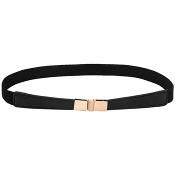 

Skinny Elegant Corset PU Leather Solid Fashion Women Belt Casual Gift Thin Accessories Dress Decoration Waistband Elastic