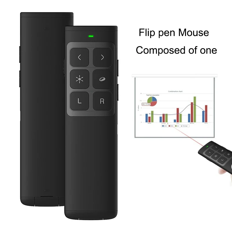 

Flip Pen Mouse Function Pointer PPT Lecture For School Office Teaching Teacher AS99