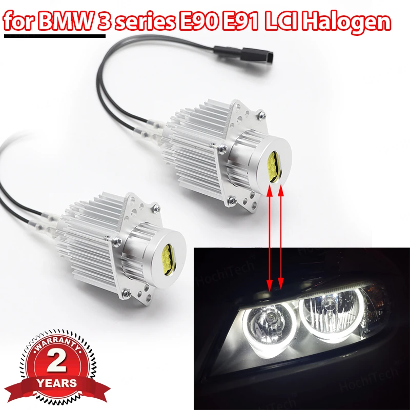 

Дневные ходовые огни Премиум-Качества 6000K белого цвета, светодиодные Галогенные лампы 09-11 Angel Eyes для BMW 3 серии E90 E91 LCI