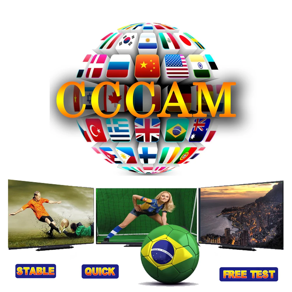 

CCCAM ESPA A Cline for 1/2 year Europe 8 lines Ccams Stable Server Oscam HD Spain Portugal Germany Poland for Receptor Satellite