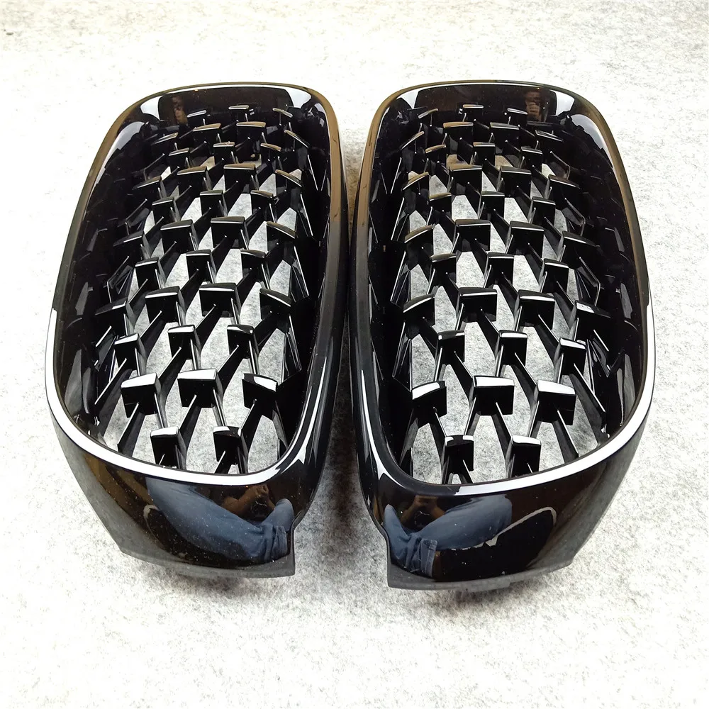 Для Bmw F10 F18 F30 E90 F35 G30 G38 X1 X3 X4 X5 X6 Z4 E89 глянцевая черная Автомобильная тюнинг Передняя