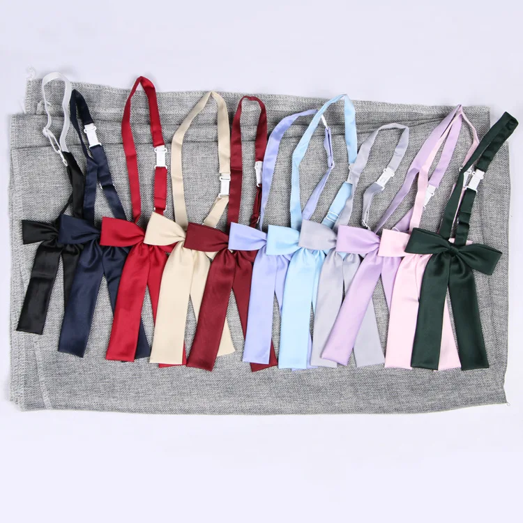 Japanese School Uniform Bow Tie Butterfly Cravat Ribbon Accessories For Girls