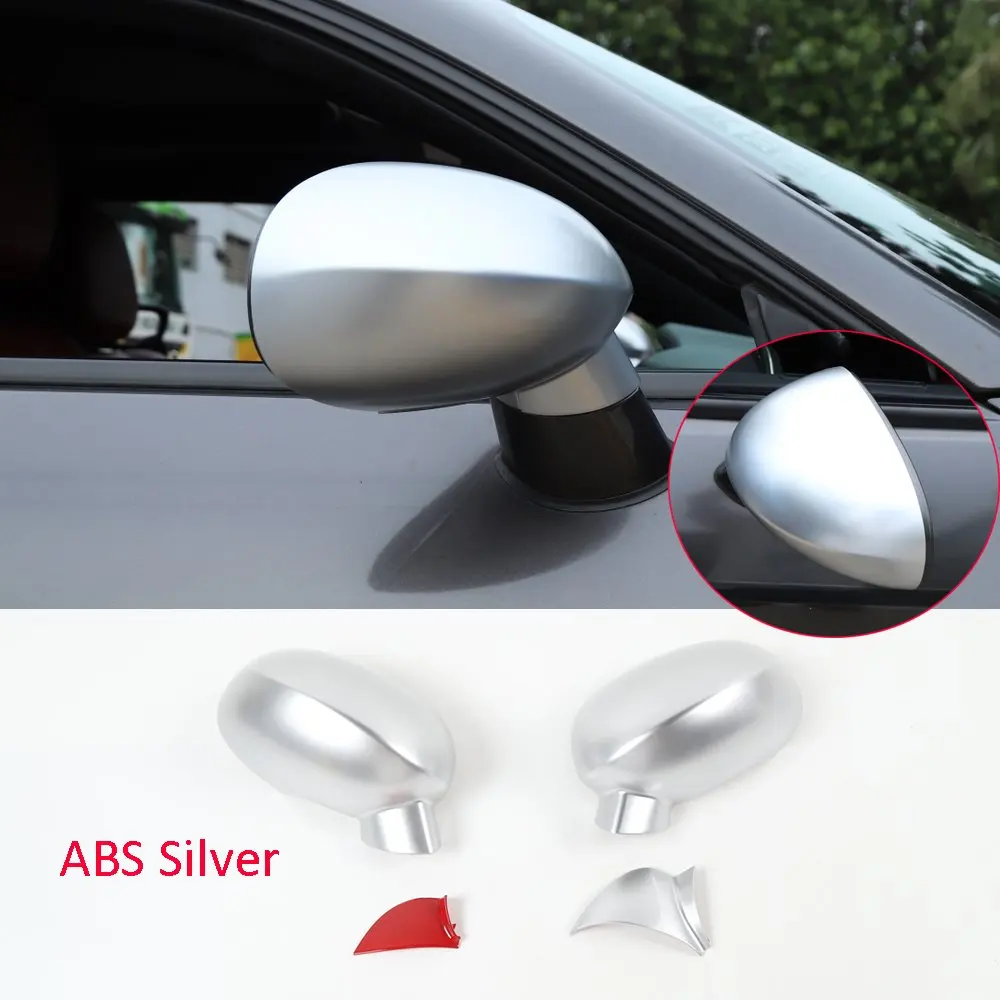 

4PCS ABS Exterior Side Rearview Mirror Cover Fit for Dodg Challenger 2009-2020