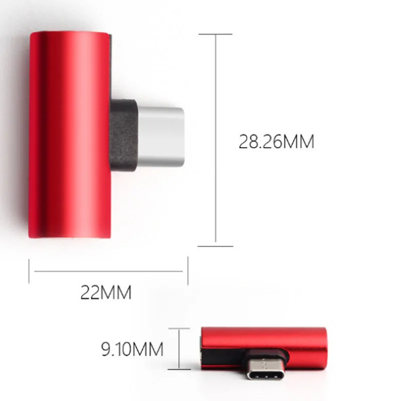 Адаптер для наушников 2 в 1 с USB и разъемом Type C на 3 5 мм|Переходники адаптеры| |