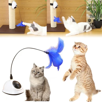 

Electric Motion Laser Cat Interactive Training Toys 360 Rotating Laser Light 3