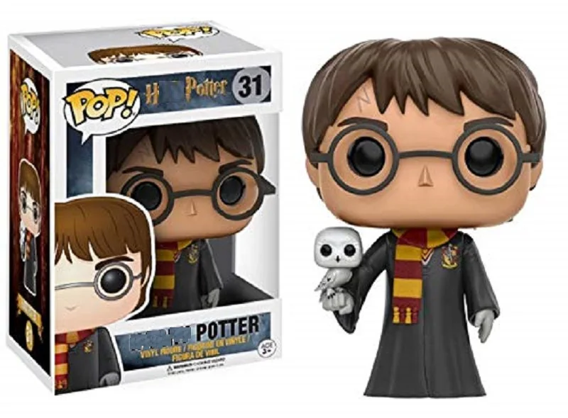 with box 31 Funko POP Draco Malfoy Harri Potter Moaning Myrtle Ограниченная серия Виниловая фигурка кукол модель игрушки для детей Рождественский подарок - Цвет: with box 31