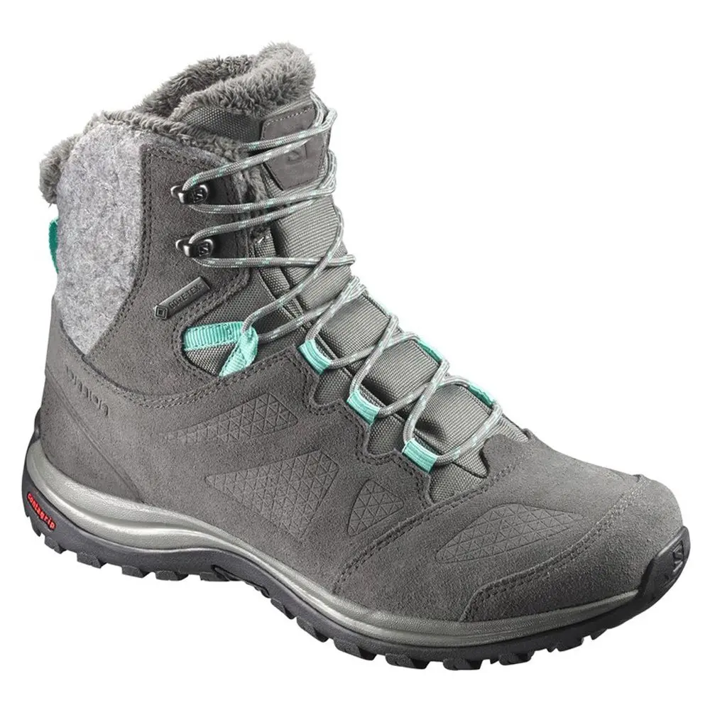 Женские ботинки трекинговые Salomon ELLIPSE WINTER GTX городские зимние | Спорт и