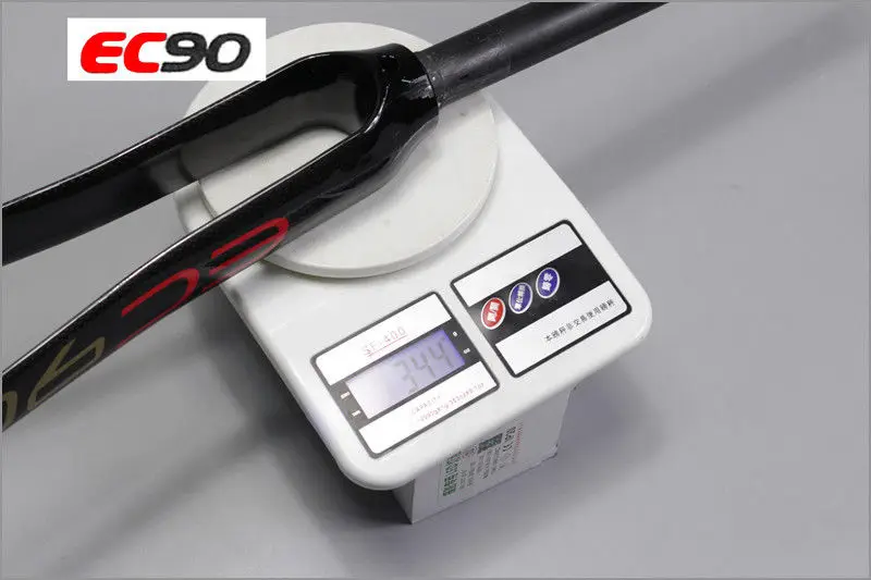 EC90 700C Fork Carbon Fiber Road Bike Fixed Gear Threadless Carbon Fork Straight Steerer Rigid Front Forks 1-18 Superlight (14)