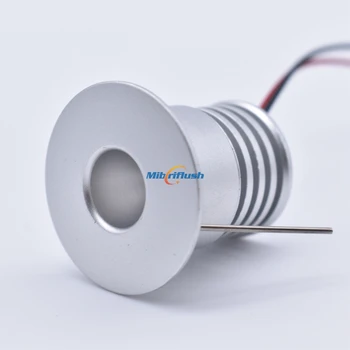 

4PCS/Lot 3W 12V 24V Mini Recessed Ceiling Light Cuthole D25MM 60 Degree LED Downlight Aluminium Cool White