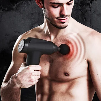

Professional Massage Gun 6 Gears Deep Muscle Massager Muscle Pain Body Massage Exercising Relaxation Slimming Pain Relief