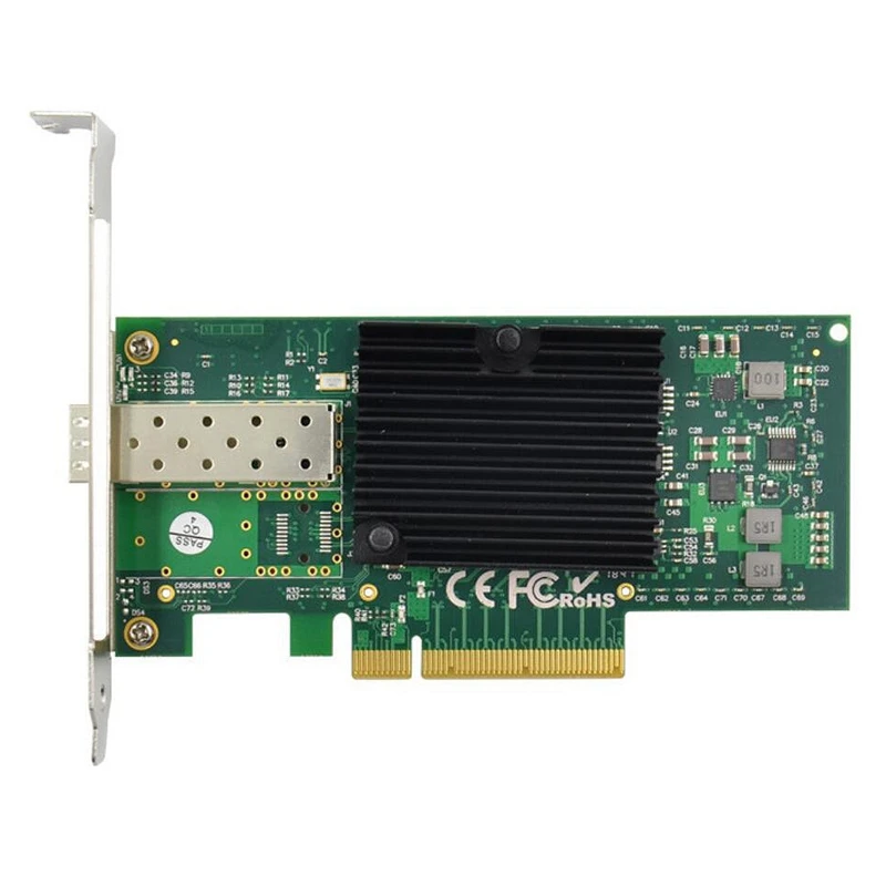 PCI E X8 10 гигабитный сервер волоконная сетевая карта PCIe 10GbE SFP + 82599EN|Сетевые карты| |
