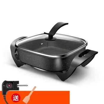 

1360W large power electric multi function cooker fry hotpot stew electric skillet