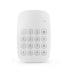 Wireless Keypad for H6 Home Security WIFI GSM Alarm System RFID Card Disarm Wireless Password Keypad 120 wireless zones colorful display touch keypad gsm remote control alarm host panel for home security system