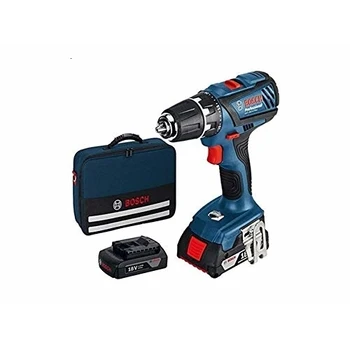 

BOSCH ROBERT département outillage Y/0615990G6U Bosch Trapano Batteria 1+1 GSR 18-2LI, 18 V