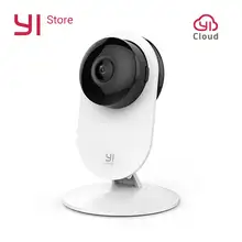 Домашняя камера YI 1080p Home Camera | Режим ночной съемки | Обнаружение движения | Двусторонняя аудиосвязь | Облачное хранилище