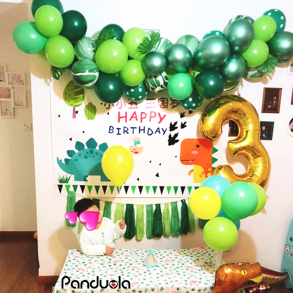 Babyshower украшения для вечеринок мальчиков фламинго товары Пальмовые Листья