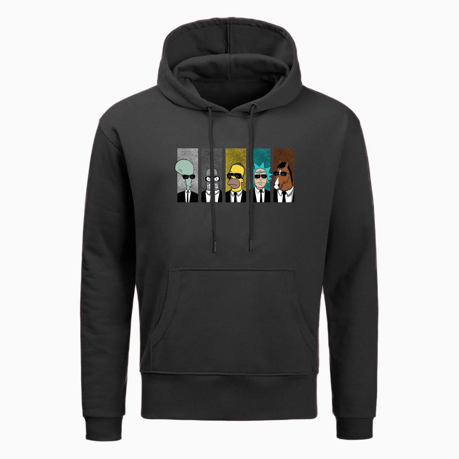 Rick And Morty Anime Hoodie Cool TV Tee Men Hoodies Couple Geek BoJack Horseman Hoodie Men Boyfriend