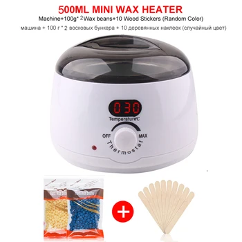

Electric Wax-melt Wax Machine Heater 500CC LCD Epilator Depilation Depilatory Wax-melt Machine Heater Calentador de cera