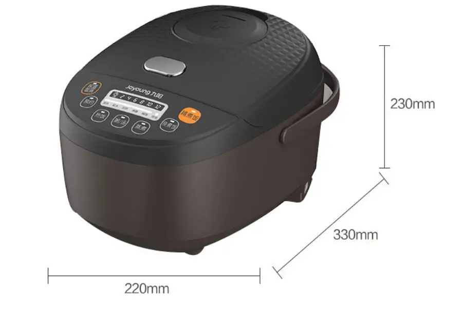 chinaJoyoung multifunctional intelligent household electric mini rice cooker 3L soup JYF-30FE09 220-230-240v home food cooker