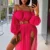 OMKAGI Cover Ups Beach Dress Бикини Solid Sexy Mech Купальный Костюм из Двух Частей Dress Robe Pareo Swimsuit Cover Ups Beach Tunic