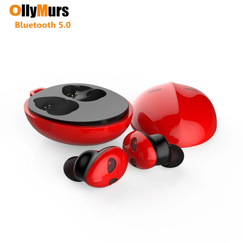 

wireless Bluetooth headset TWS noise Noise Binaural call tion microphone waterproof touch Mini Earphone Mic For All Smart Phone