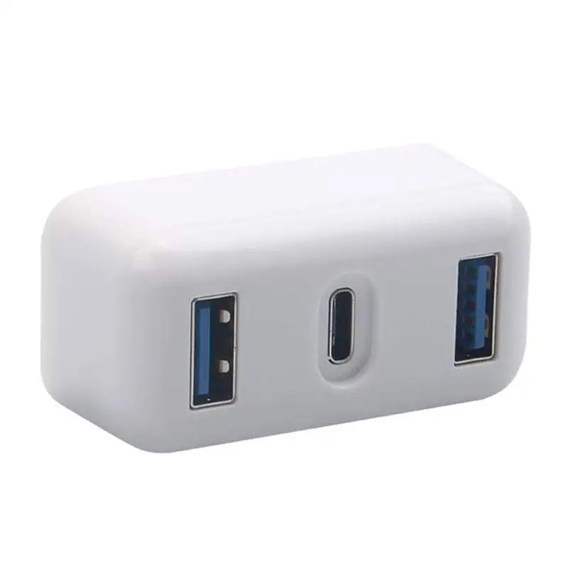29 Вт USB C адаптер питания сплиттер двойной USB 2,0/3,0 PD концентратор 2 x USB 3,0 1 x type-c для Apple Macbook Pro стикер