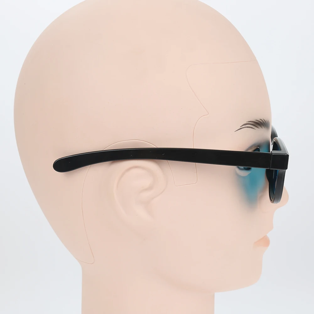 Новинка, черная рамка, универсальное 3D пластиковое стекло es/красное, синее, голубое, 3D стекло, анаглиф, 3D игра в кино, DVD видение/кино