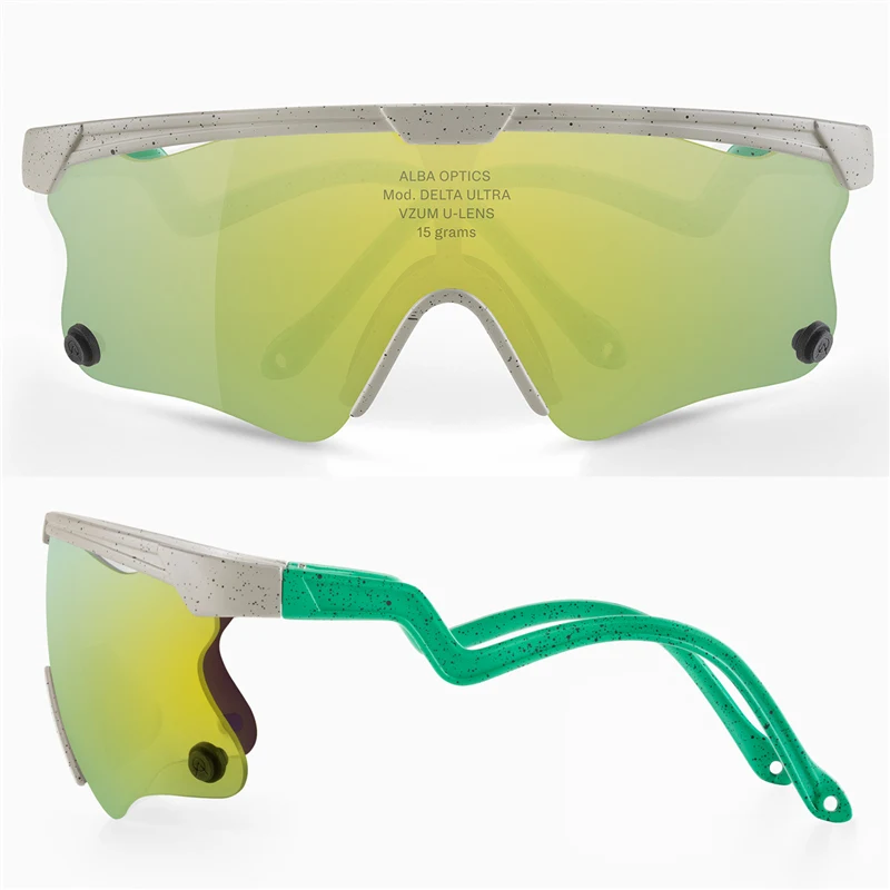 アクセサリー ALBA Optics DELTA ULTRA Original ALBA Delta Ultra Polarized Cycling Eyewear Men