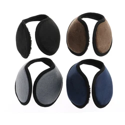 1PCS Black/Coffee/Gray/Navy Blue Earmuff Unisex Earmuff Winter Ear Muff Wrap Band Ear Warmer Earlap Gift Apparel Accessories
